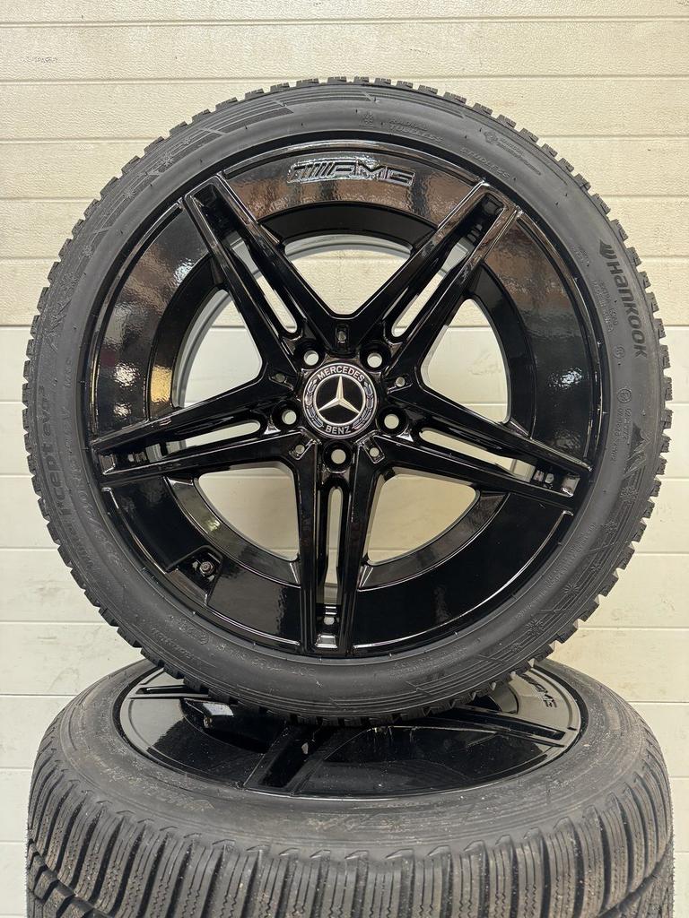 NIEUW MERCEDES 18 INCH VELGEN AMG C W206 300E 400E winterban, 18 inch, -, -, Banden en Velgen