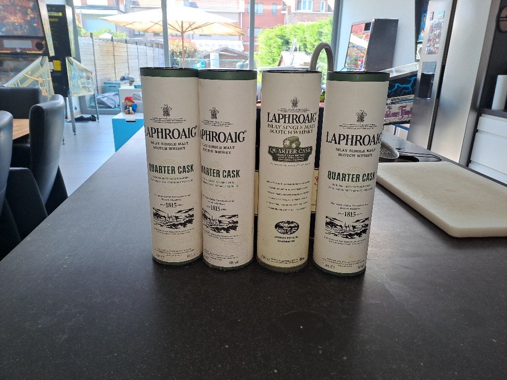 Laphroaig Quarter Cask Liter fles, Verzamelen, Ophalen, Nieuw, Overige typen