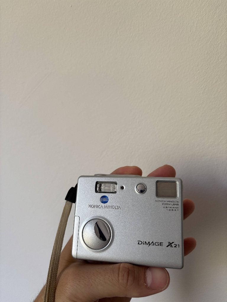 Konica Minolta Dimage X21 retro, Audio, Tv en Foto, Ophalen of Verzenden, Gebruikt, Compactcamera, Konica