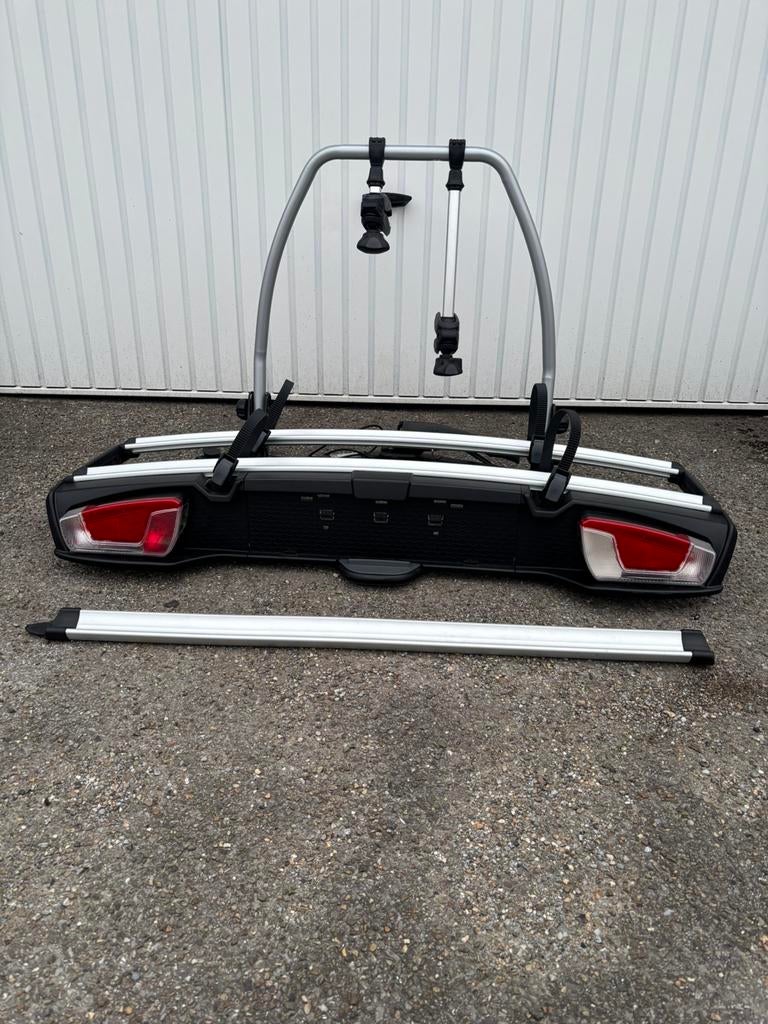 Porte-vélos Thule VeloSpace Master, 2 vélos électriques, Support d'attelage, 2 vélos, Comme neuf, Vélo électrique