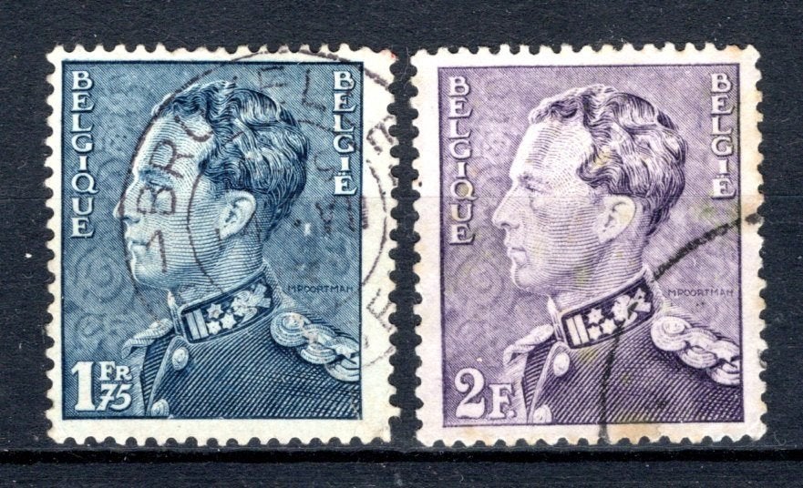 430/431 estampillé 1936 - Roi Léopold 3, Envoi, Affranchi, Oblitéré