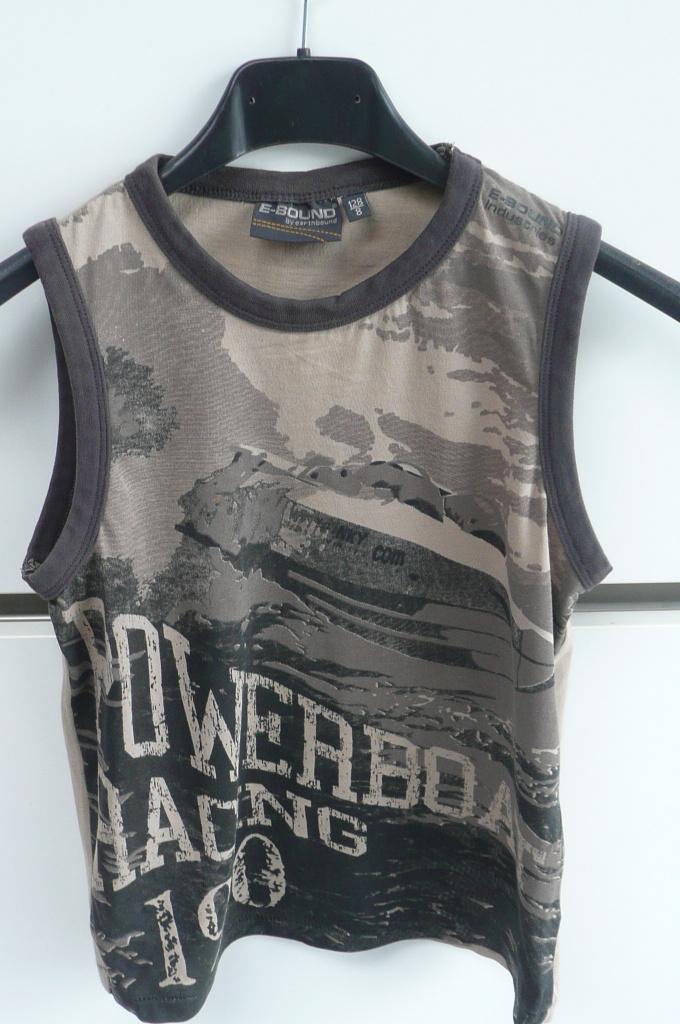 Gecamoufleerd mouwloos T-shirt (K413), Garçon, Enlèvement ou Envoi, Chemise ou À manches longues, Comme neuf