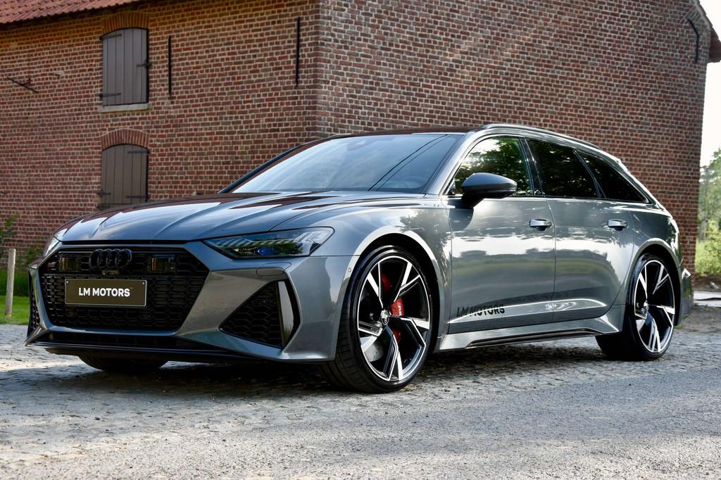 Audi RS6 RS6 Avant 4.0 V8 TFSI Quattro / MATRIX / B&O / PAN, Auto's, Automaat, Bedrijf, USB, 441 kW