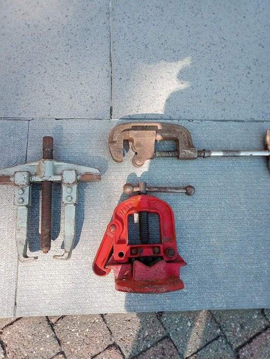 gereedschap buizentang RIDGID + andere topmerken, Ophalen, Gebruikt, Tang, Ridgid
