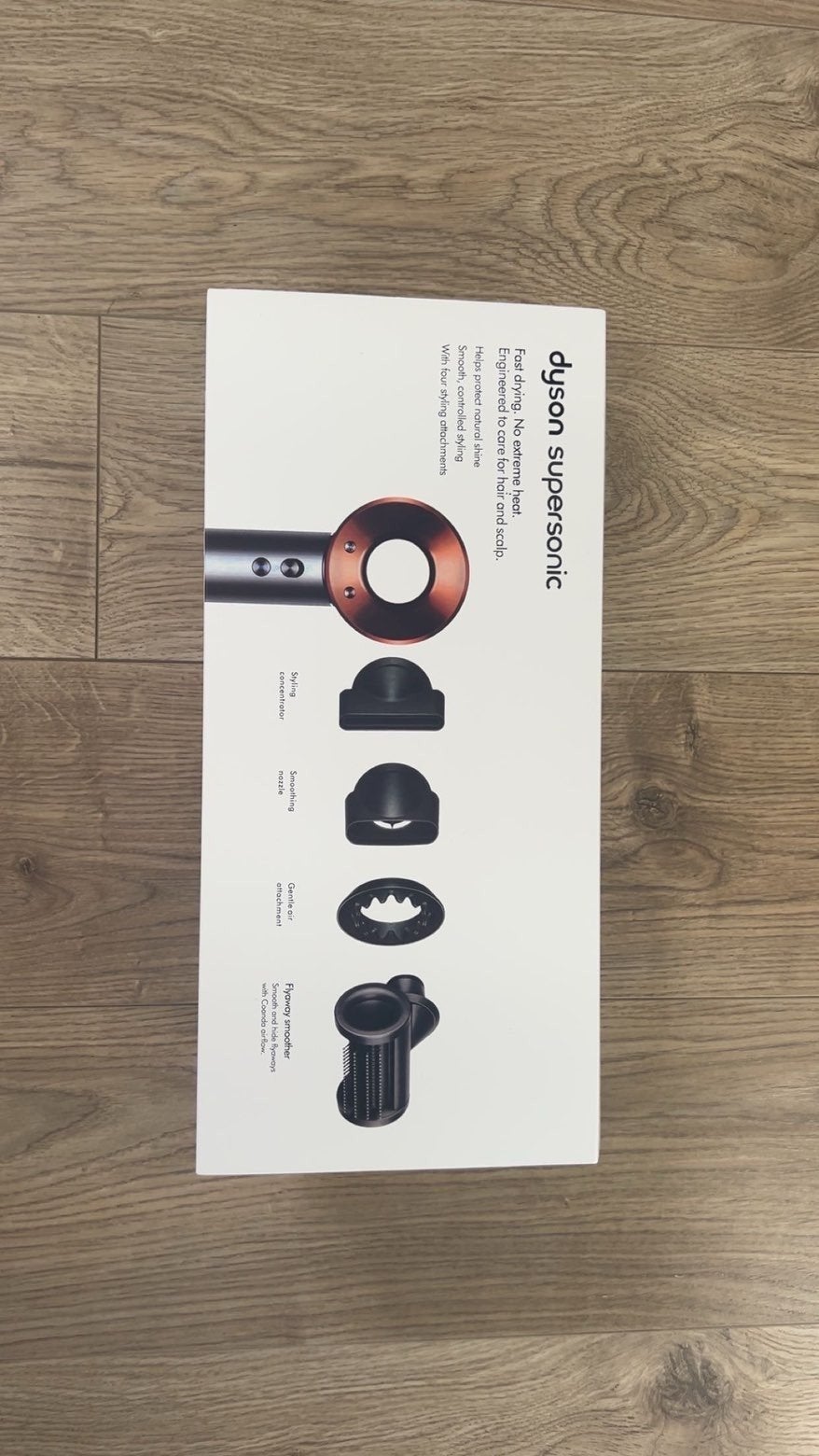 Dyson Supersonic haardroger – compleet met accessoires, Verzenden
