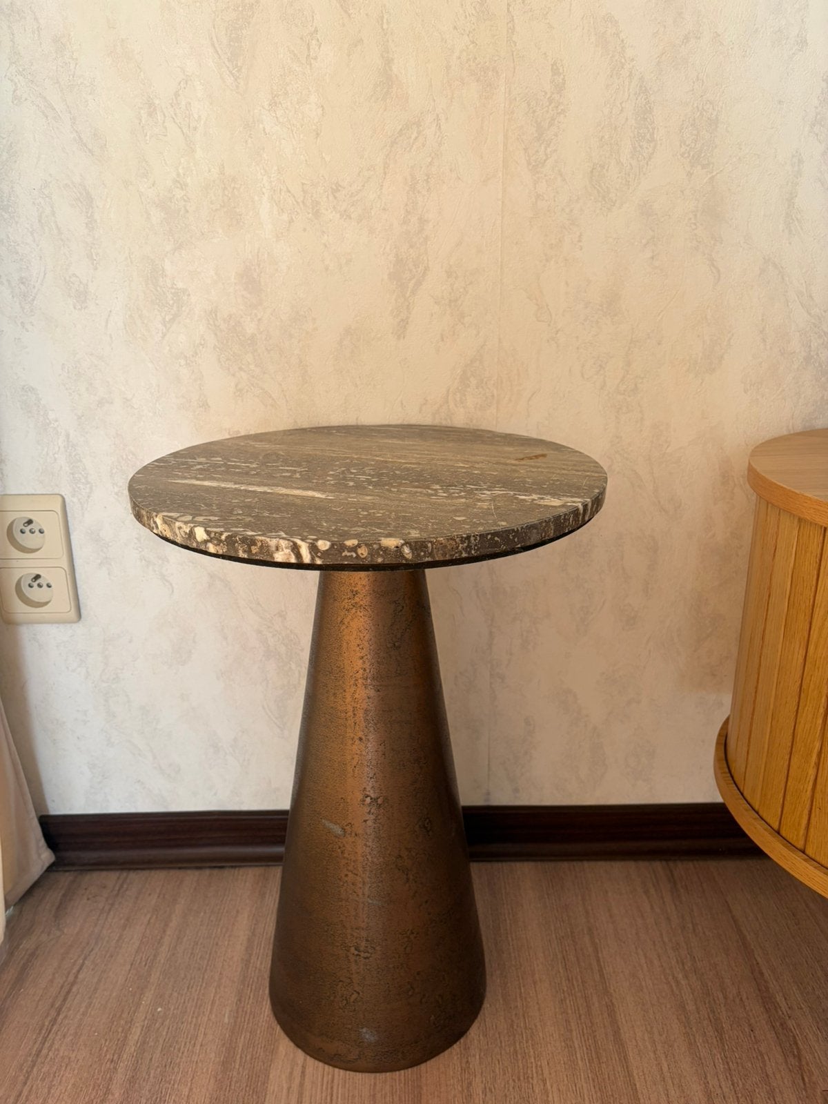 Vintage bijzettafel, Antiek en Kunst, Ophalen