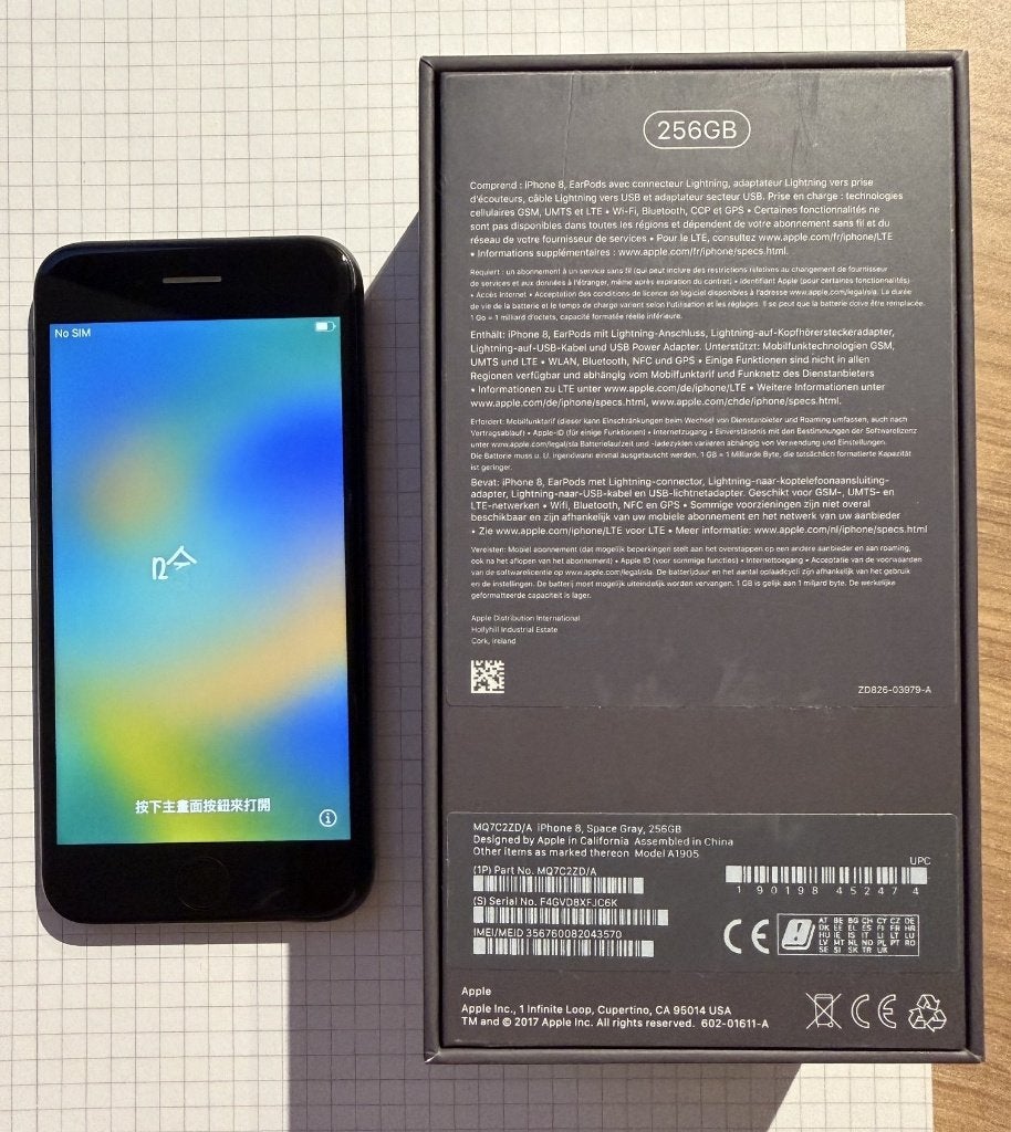 Iphone 8, Telecommunicatie, Gebruikt, Zwart, IPhone 8, Ophalen