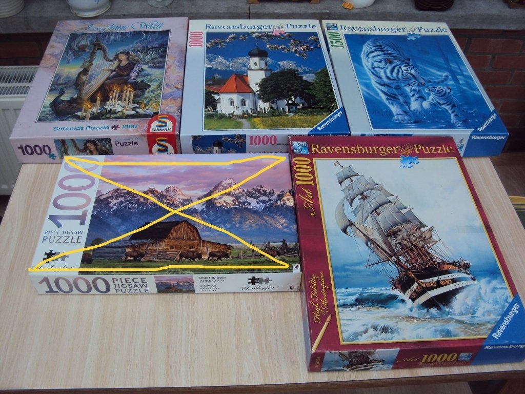 puzzels aan 2,50 euro per stuk (foto 4), Ophalen of Verzenden, Gebruikt