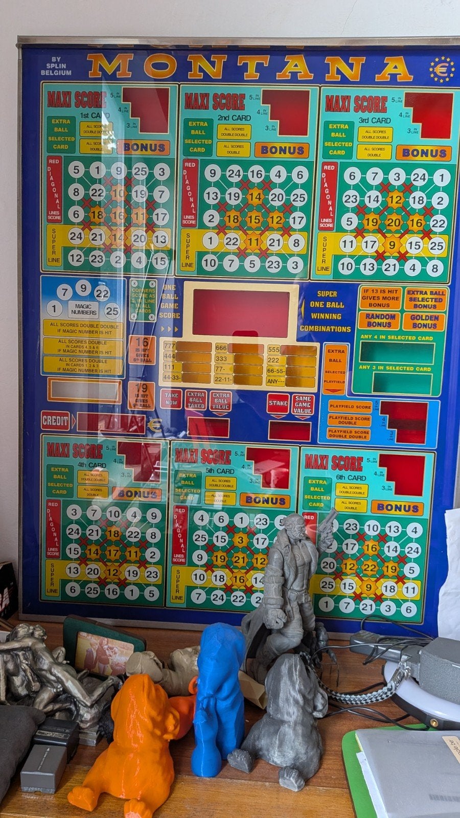 Vitre Bingo Montana 66x86 cm, Enlèvement