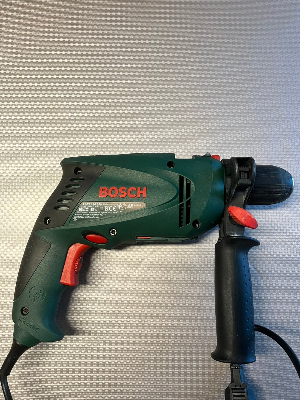 Klopboormachine Bosch PSB 650 RE, Doe-het-zelf en Bouw, Gereedschap | Boormachines, Boormachine, 600 watt of meer, Ophalen of Verzenden
