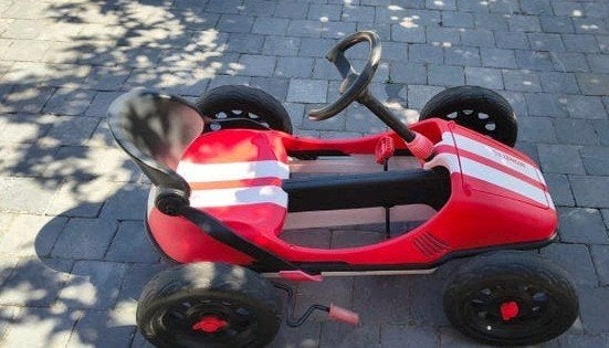go cart, BERG Monzi RS Skelter, Ophalen