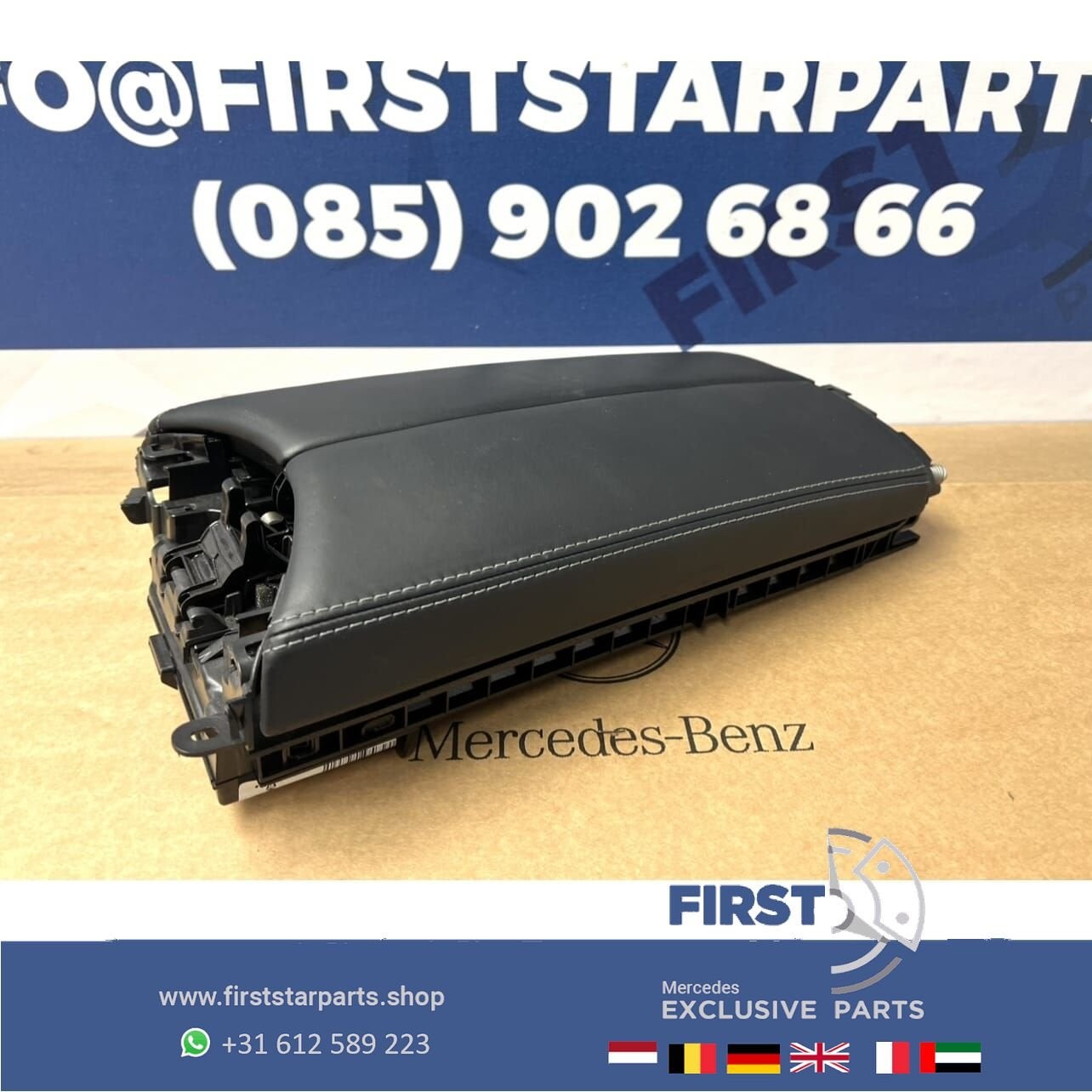 ARMSTEUN W205 C W213 E W253 GLC KLASSE ORIGINEEL LEER MIDDEN, Utilisé, -, -, Enlèvement ou Envoi