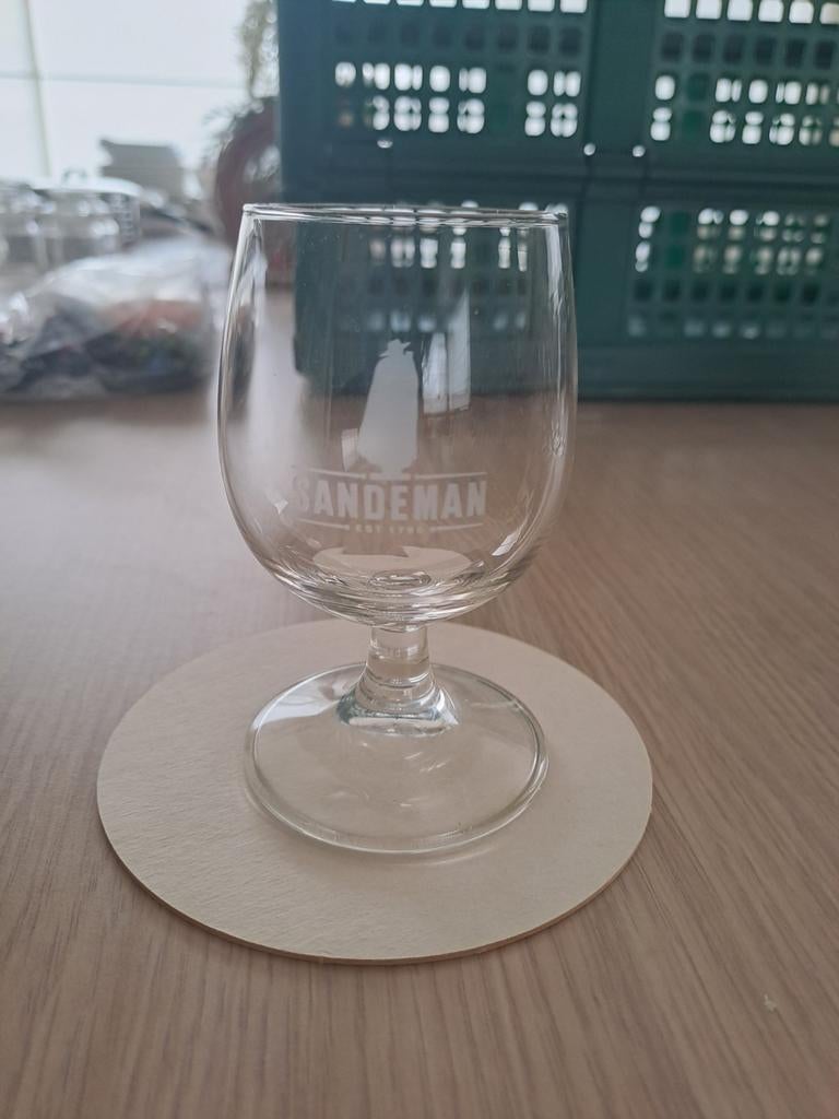 Sandemanglazen, Ophalen