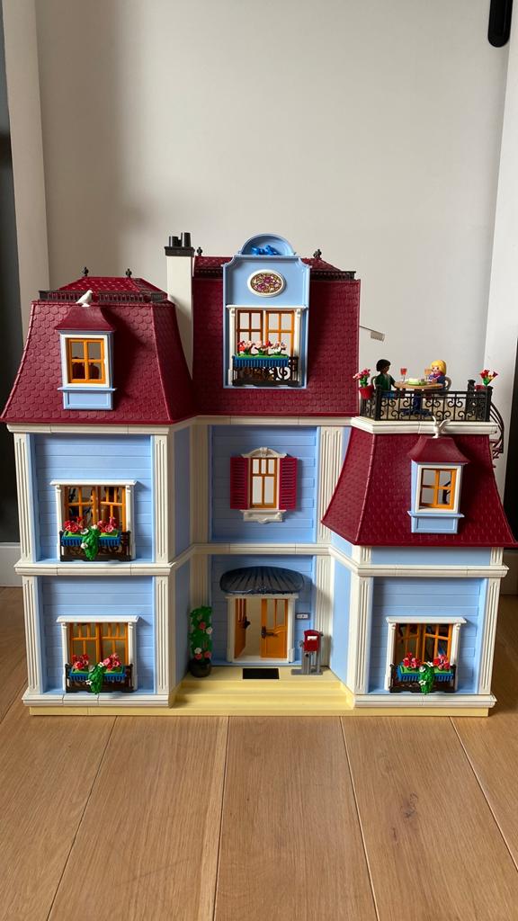 Playmobil - groot Herenhuis en extra sets, Kinderen en Baby's, Ophalen, Zo goed als nieuw, Complete set