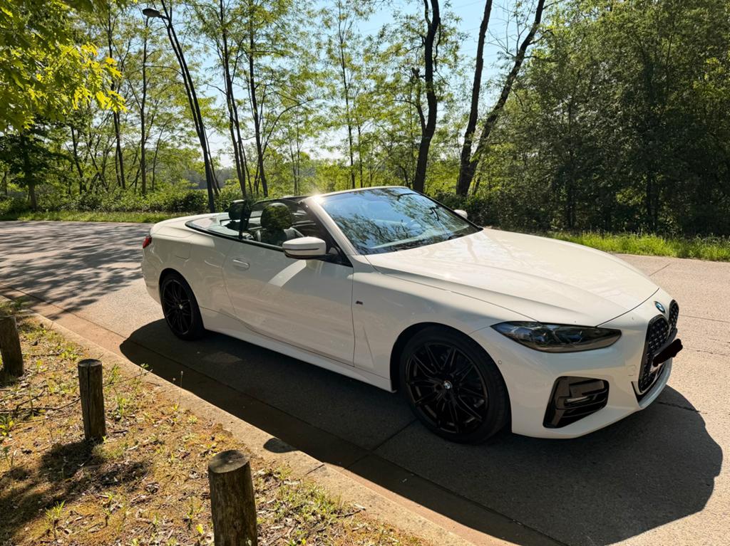 BMW 420i M-pakket !!!! Carbon afwerking, Auto's, Automaat, 1998 cc, Cabriolet, Wit