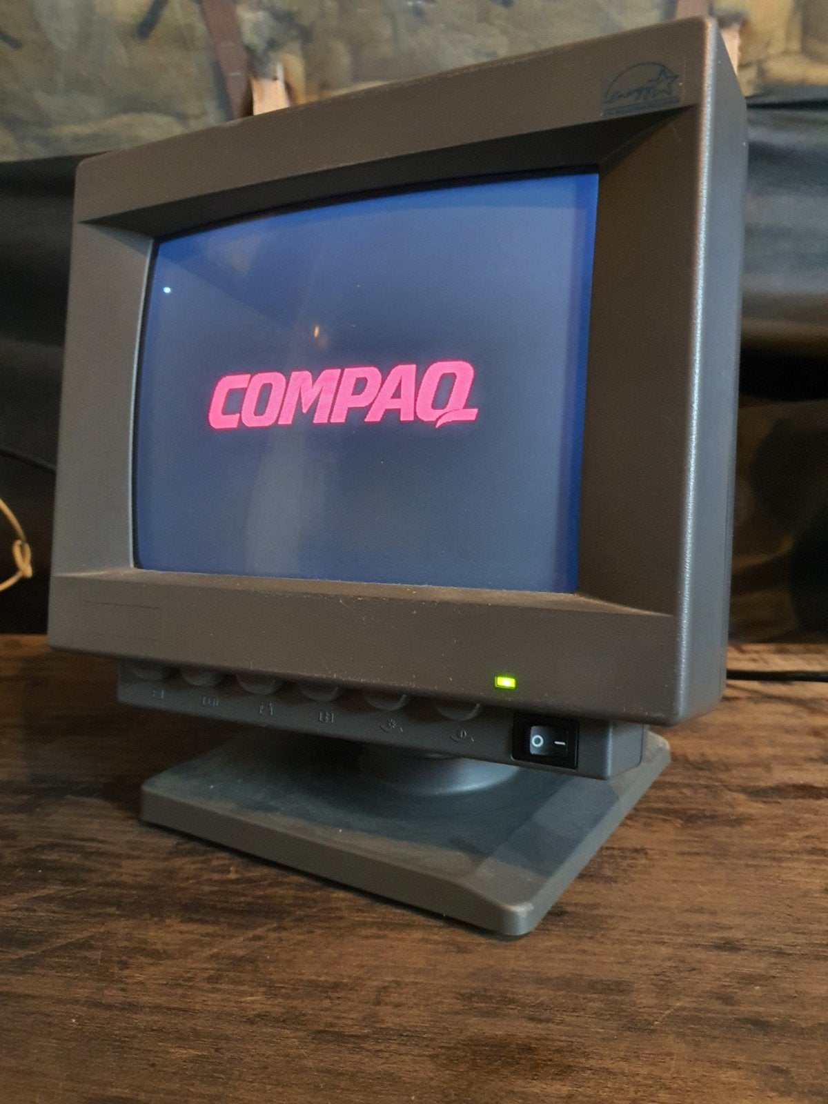 SVGA 10inch crt monitor black RARE, Computers en Software, Ophalen