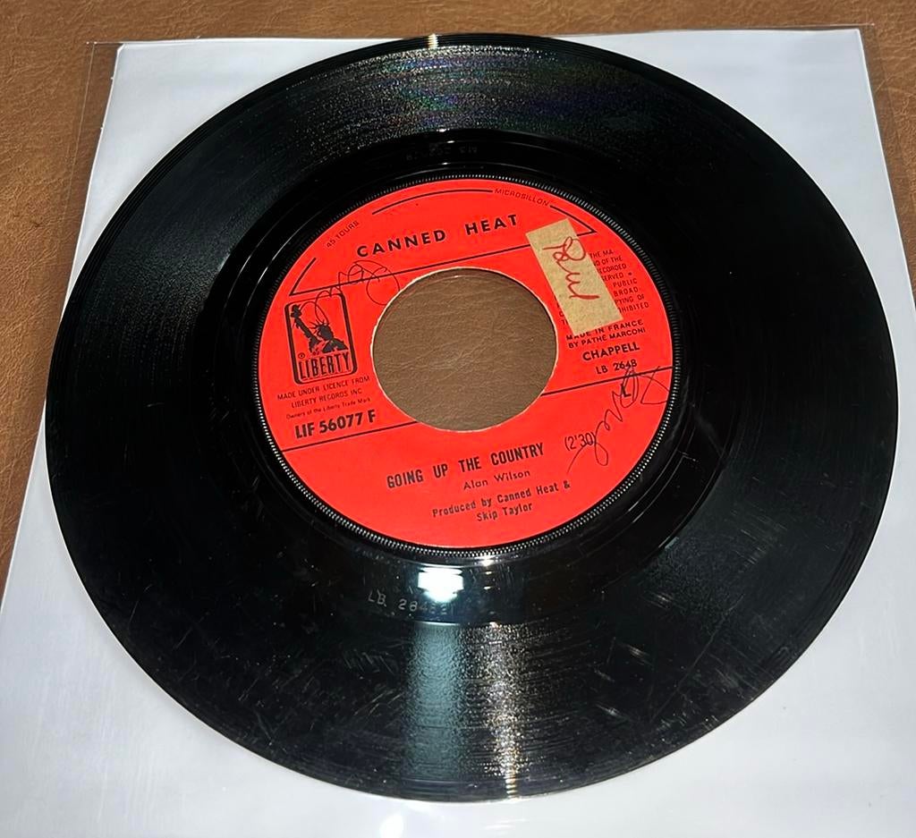 Canned Heat - Going up the country - 7” vinyl single - FR, Ophalen of Verzenden, Gebruikt, Single