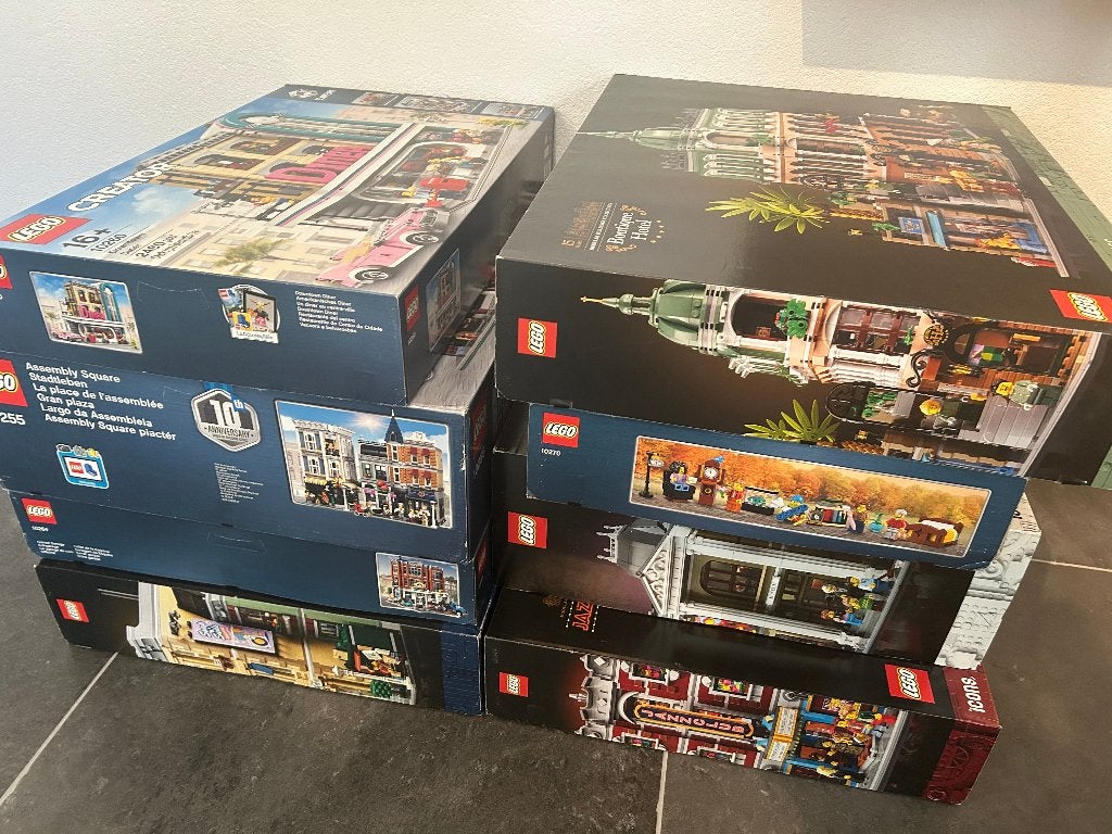Lego Creator Expert / Icons Modulars tegen scherpe prijzen, Lego, Ophalen of Verzenden, Zo goed als nieuw, Icons