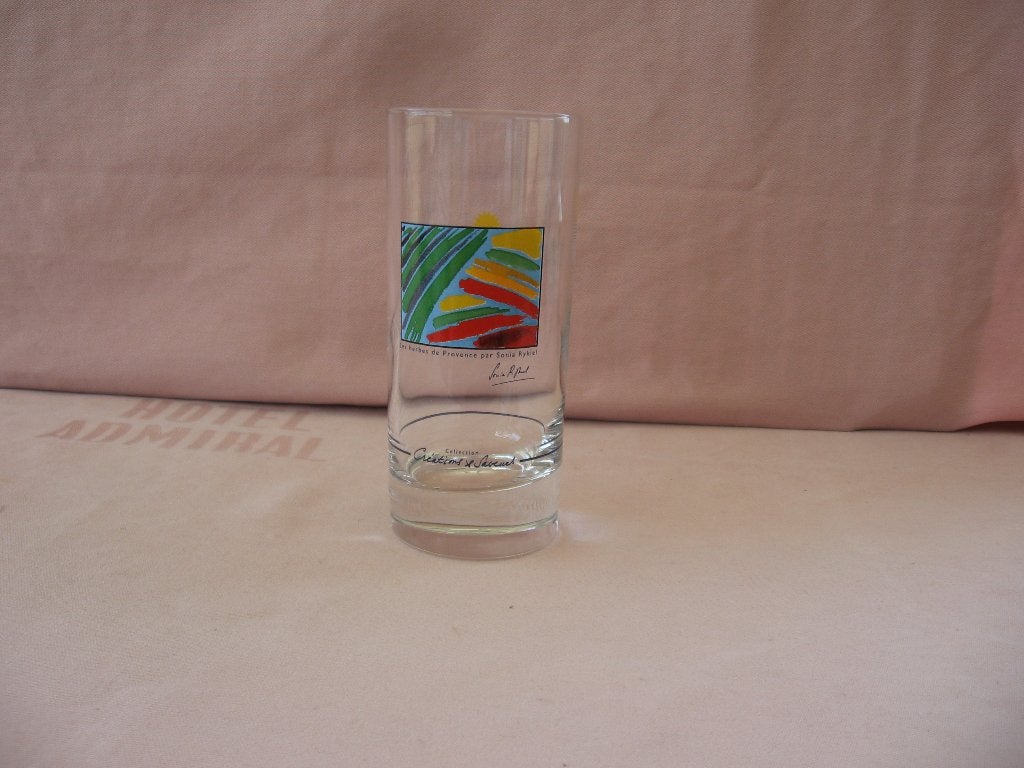 Ricard glas Créations & Saveurs Sonia Rykiel. Met logo., Verzamelen, Ophalen of Verzenden, Zo goed als nieuw, Gebruiksvoorwerp
