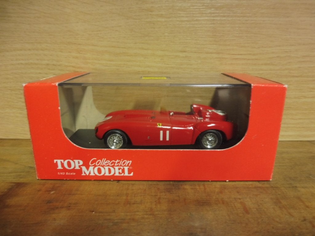1:43 Top Model TMC124 Ferrari 375 Plus 1954 #11, Hobby & Loisirs créatifs, Voitures miniatures | 1:43, Enlèvement ou Envoi, Comme neuf