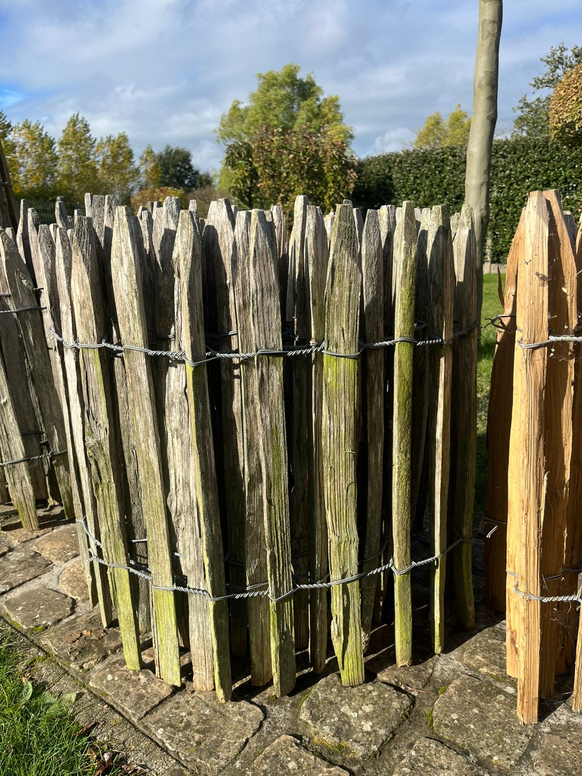 Kastanje hekken, Ophalen, Zo goed als nieuw