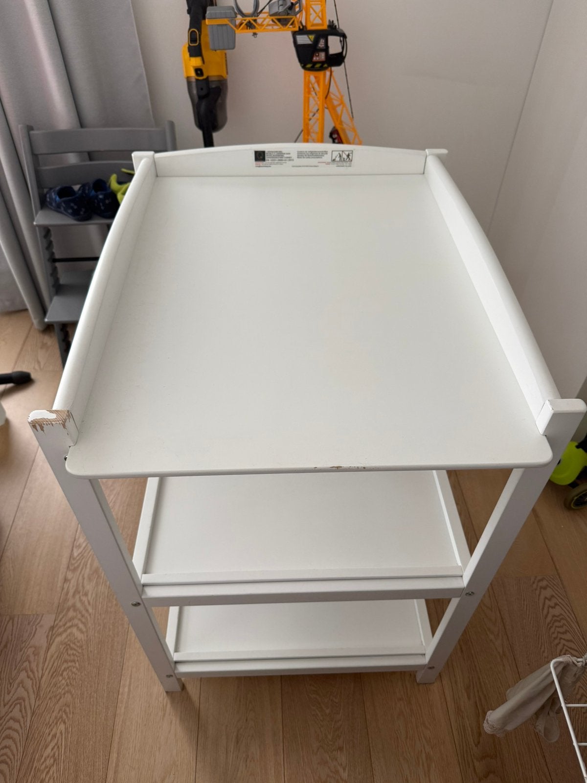 Table à langer IKEA , en tres bon etat, 90 à 105 cm, Enlèvement, Utilisé, 70 cm ou plus