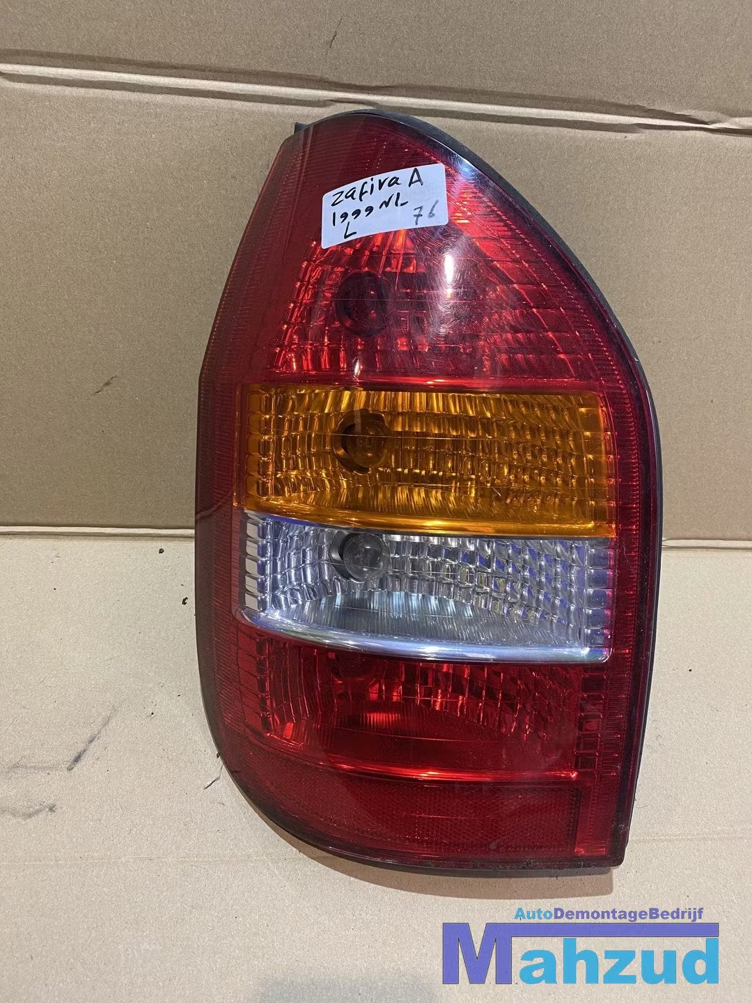 OPEL ZAFIRA A Links achter achterlicht 1999-2005, Autos : Pièces & Accessoires, Éclairage, Opel, Utilisé