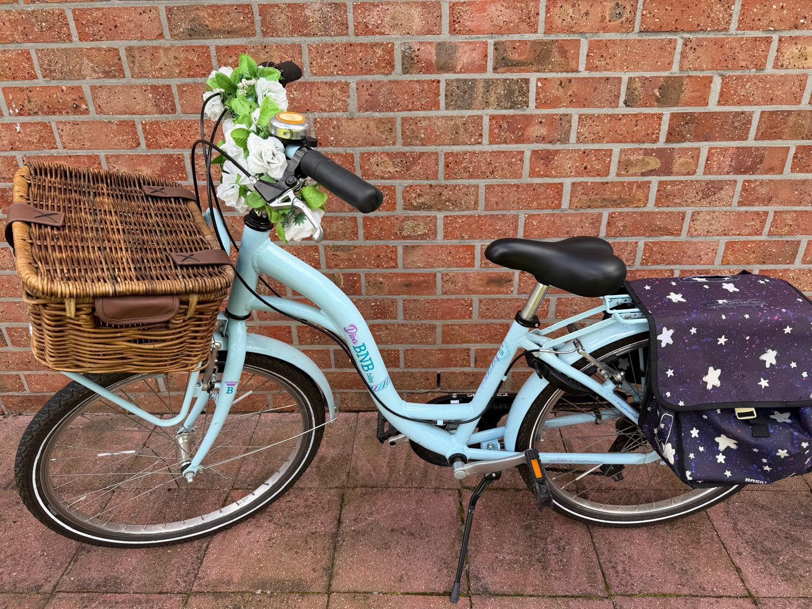 Meisjesfiets, Fietsen en Brommers, Ophalen of Verzenden, Zo goed als nieuw, Mandje