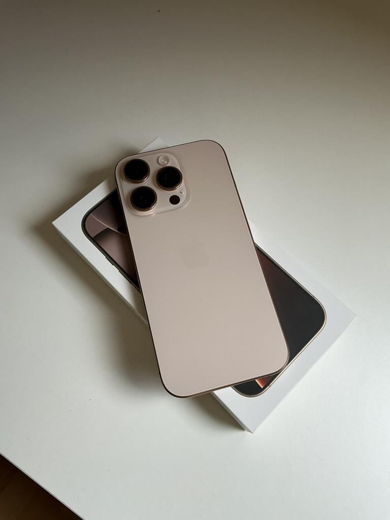 Iphone 16 pro 128GB, Telecommunicatie, Mobiele telefoons | Apple iPhone, 128 GB, Refurbished, Goud, Ophalen