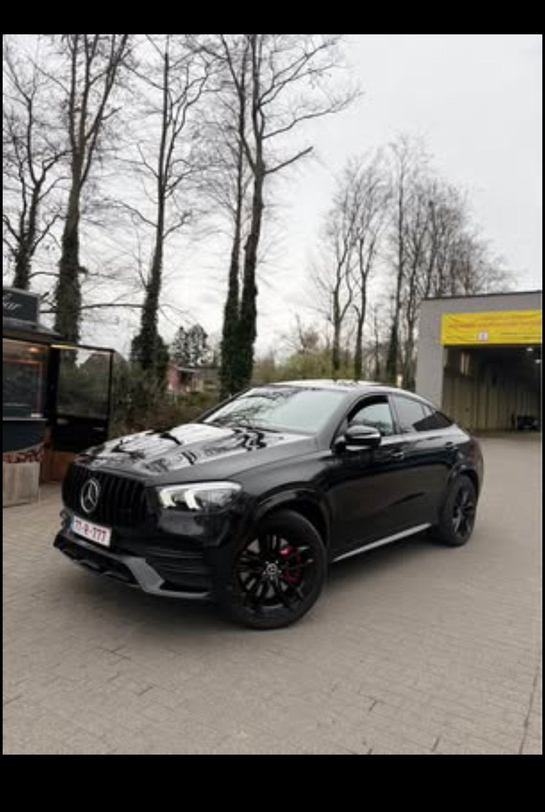 Mercedes gle 350e coupe, Ophalen