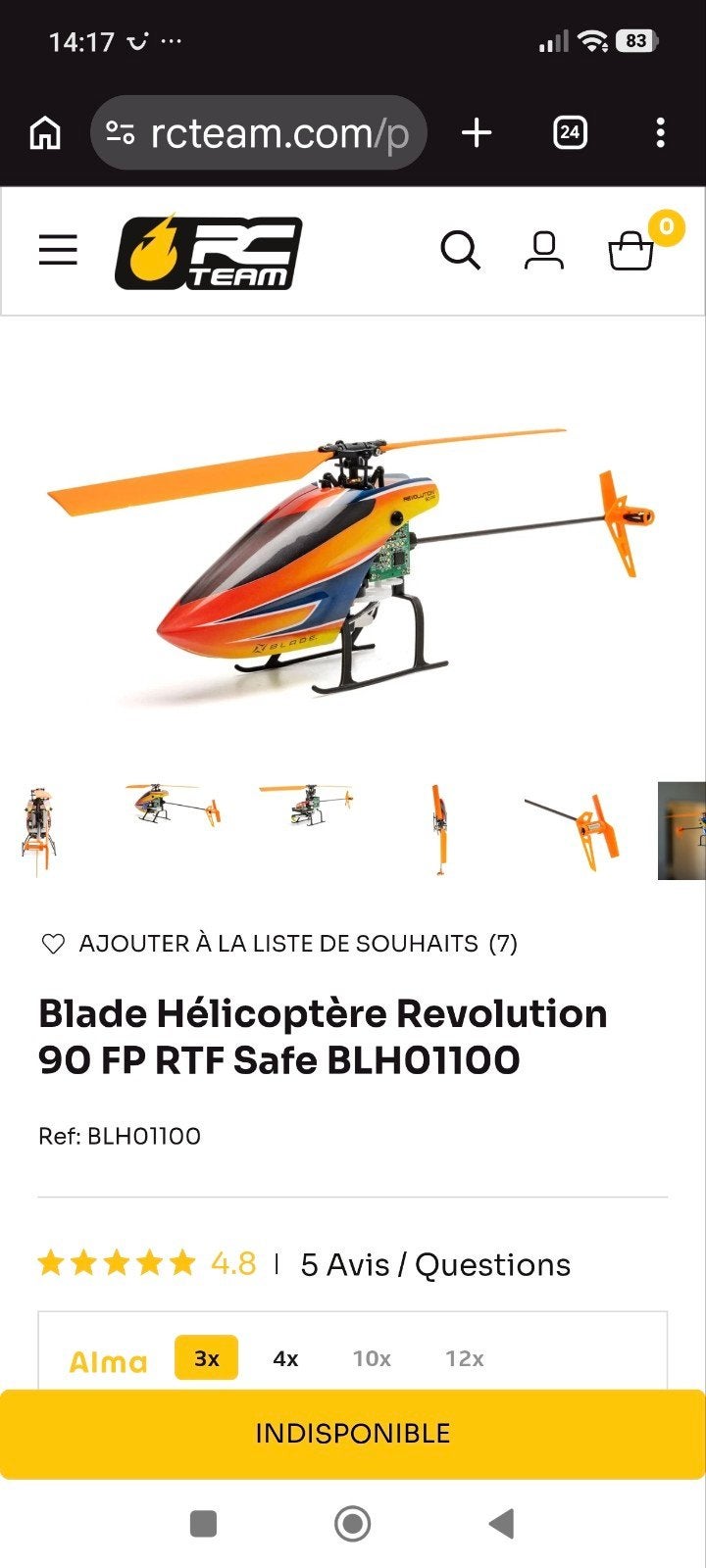 hélicoptère blade rc échange, Hobby & Loisirs créatifs, Hélicoptère
