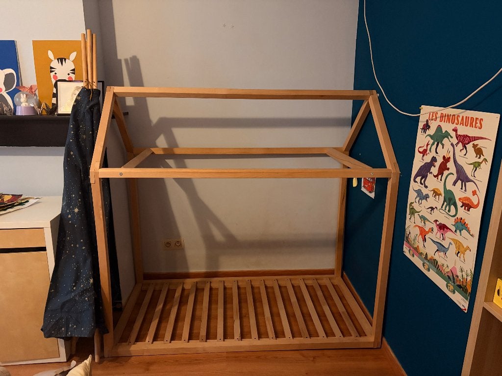 Lit cabane 140/70, Enlèvement, Utilisé, 140 à 160 cm, 70 à 85 cm