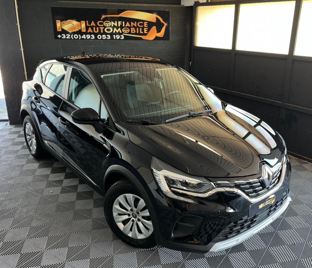 Renault Captur 1.0 TCe 1e eigenaarsgarantie 12 maanden, Voorwielaandrijving, Stof, Zwart, 5 deurs
