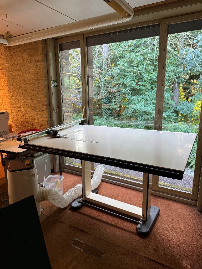 Tekentafel Mutoh Drafter RE2 - architectentafel, Doe-het-zelf en Bouw, Tekentafels, Zo goed als nieuw, 170 cm of meer, Ophalen