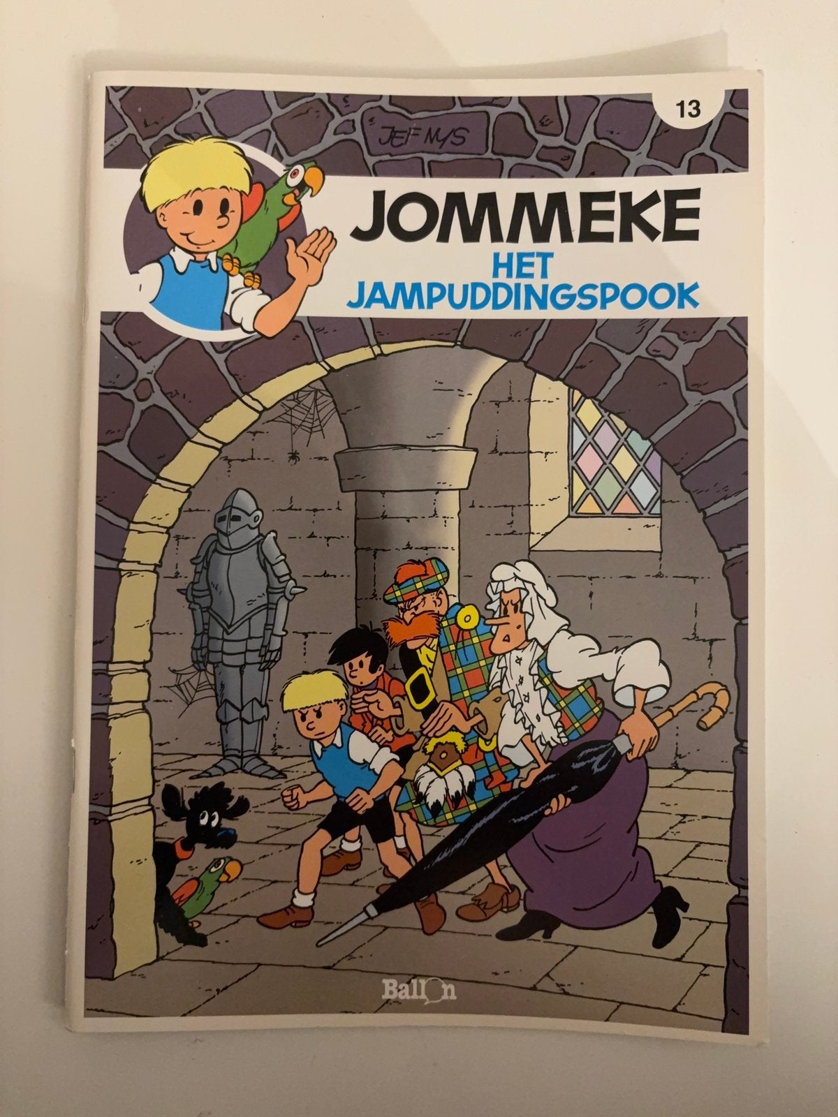 Nummer 13 Jommeke het Jampuddingspook, Boeken, Eén stripboek, Verzenden, Nieuw