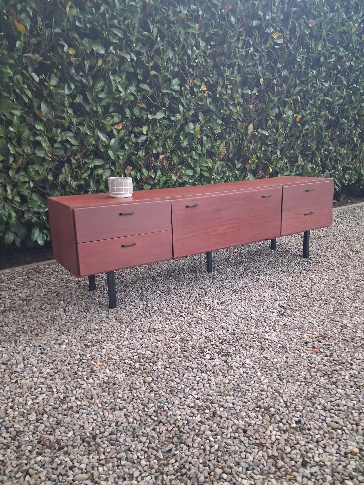 Meuble vintage en bois – Style scandinave – Très bon état, Enlèvement, Comme neuf