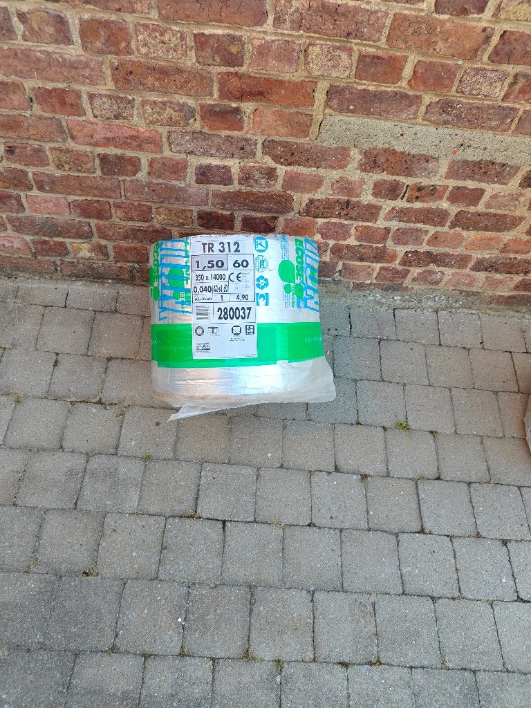 Isolant Knauf 60 mm avec pare vapeur, Bricolage & Construction, Neuf, Enlèvement, 4 à 8 cm, Laine de verre