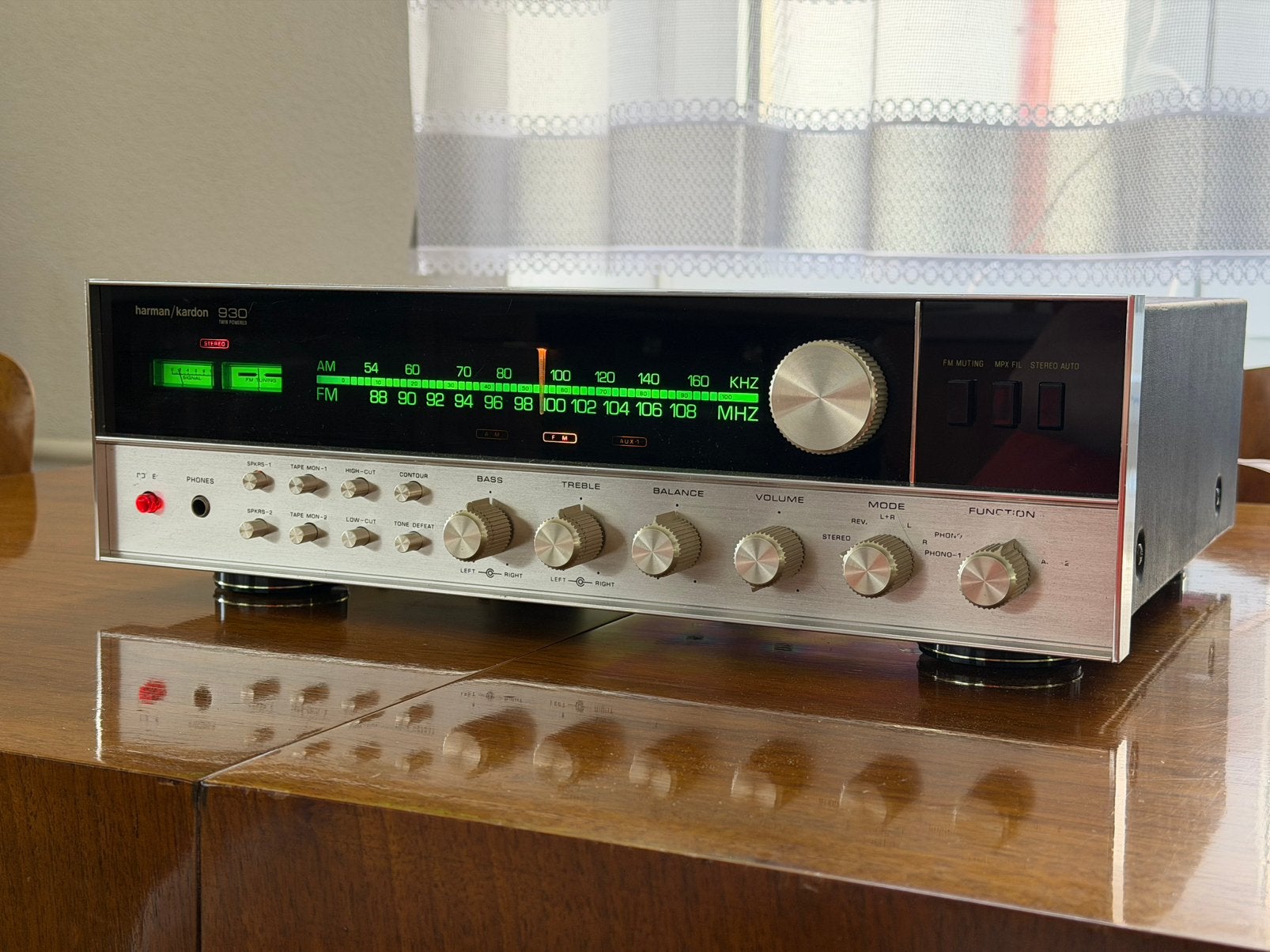 HARMAN KARDON 930 Twin Powered stereo receiver (1972), Ophalen