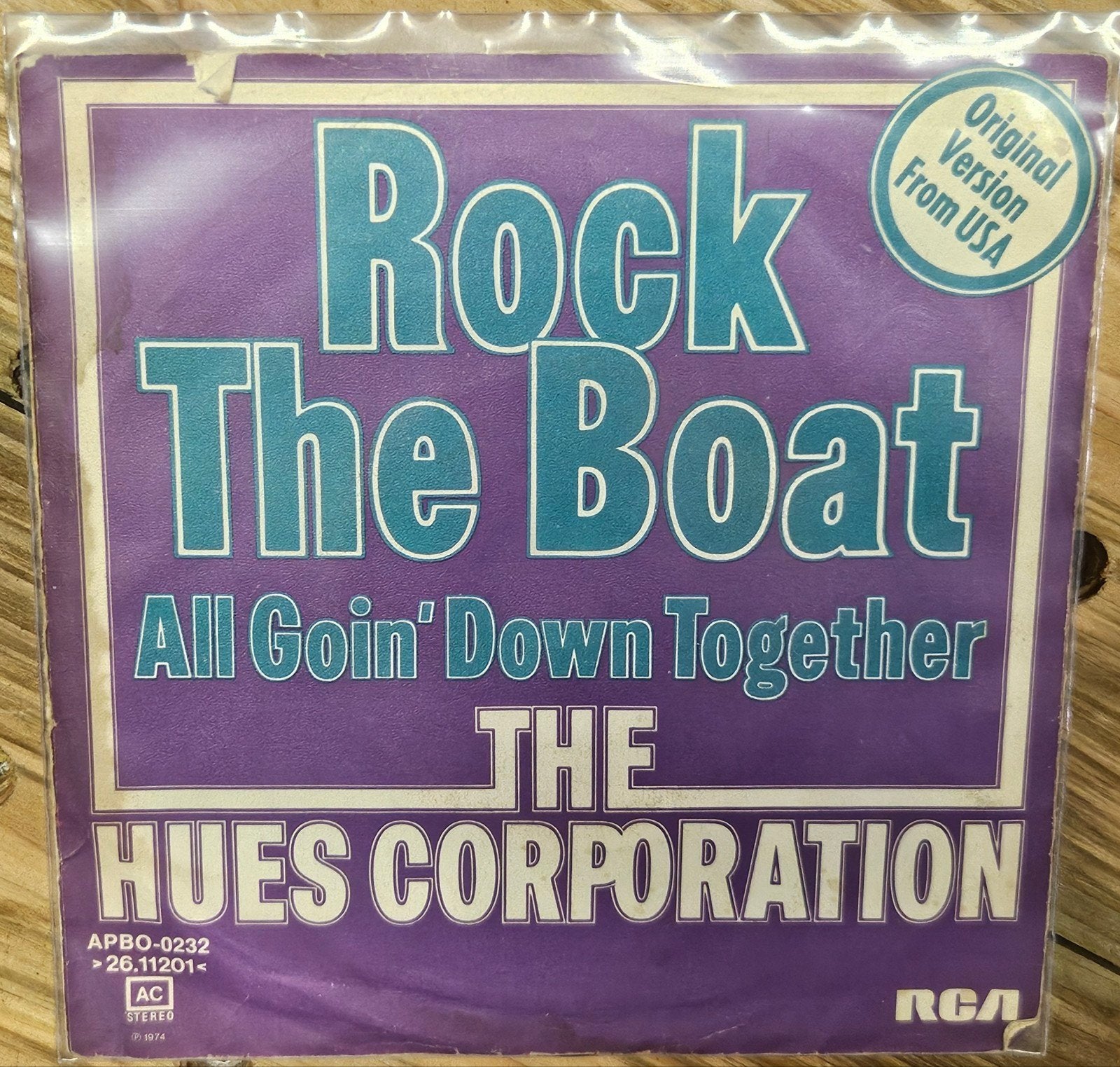 The Hues Corporation 1973 : Rock the Boat, Enlèvement ou Envoi