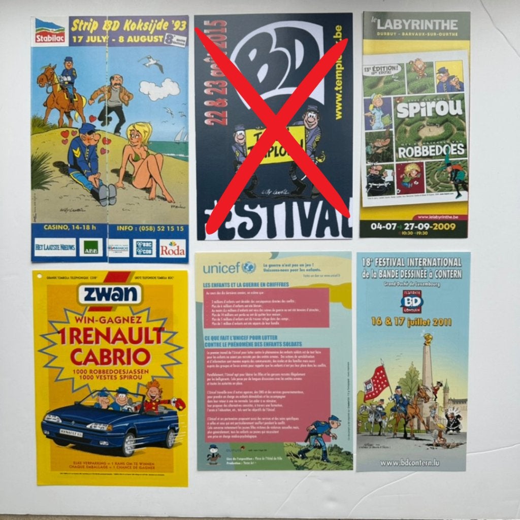 Les Tuniques Bleues : documents divers, Collections, Envoi, Autres personnages, Neuf, Image, Affiche ou Autocollant