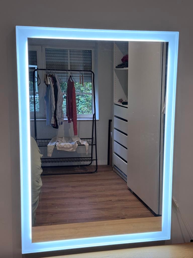 Miroir lumineux dimable, Enlèvement, Comme neuf