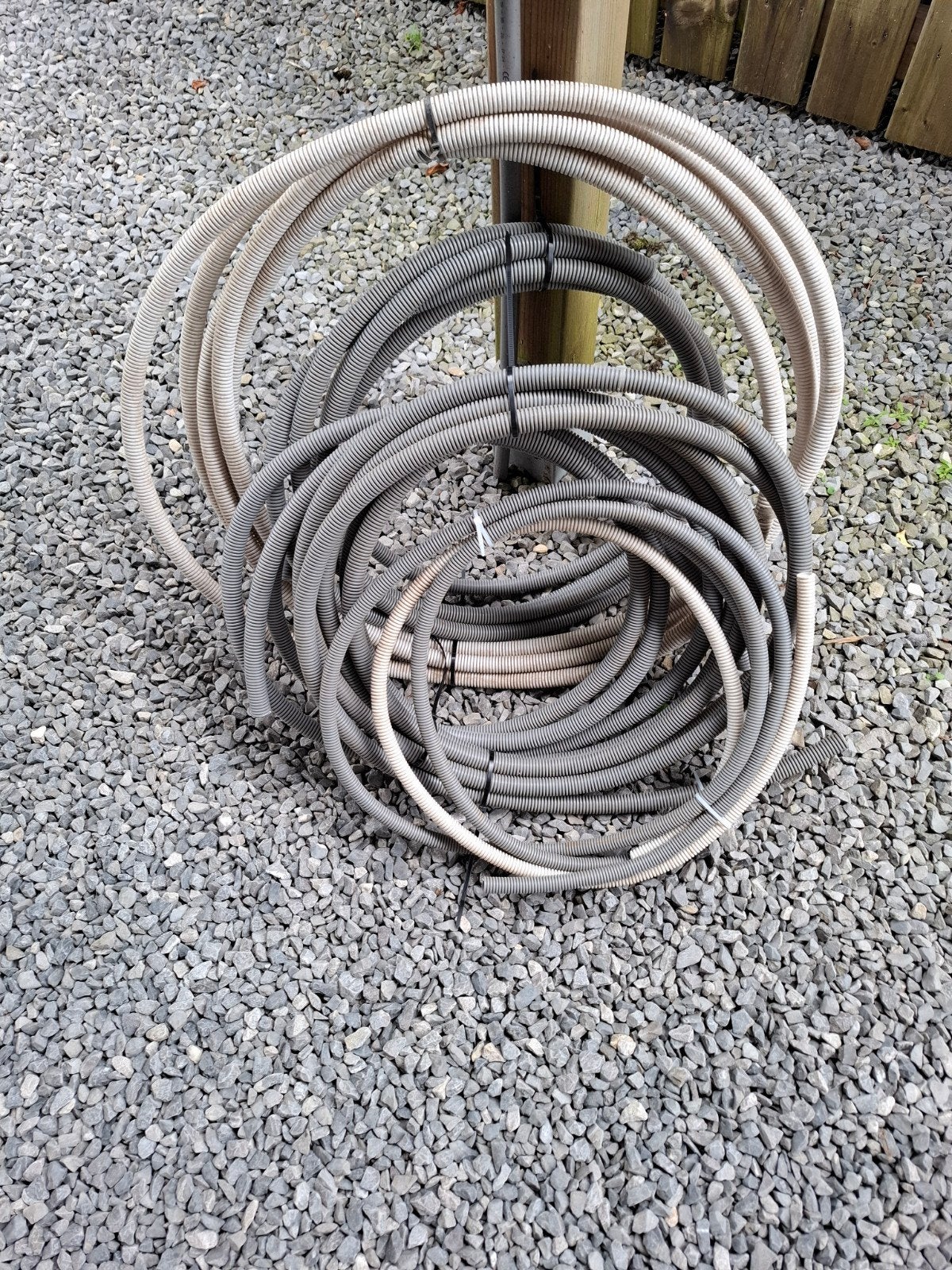 Flexibele buis, Ophalen