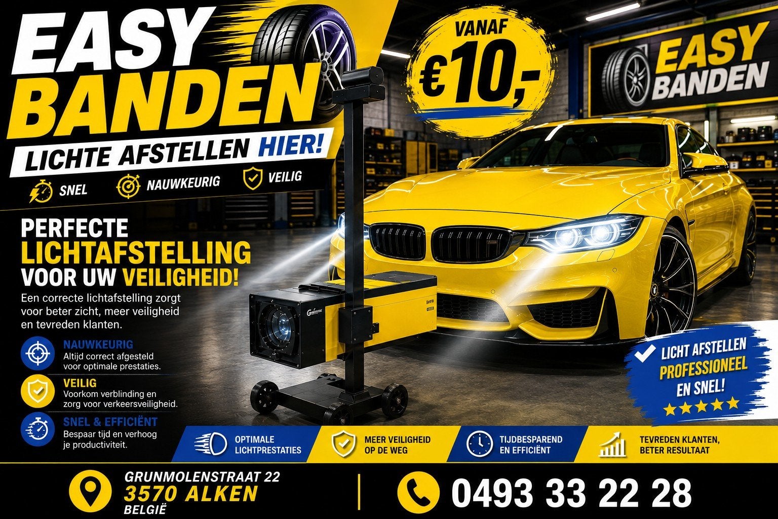 Banden Service- Scherpe Prijzen  
Op zoek naar nieuwe o, Ophalen of Verzenden