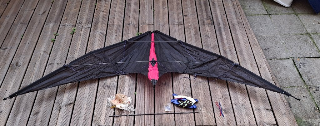 KITE PRO KITE CO RARE AIR, Sport en Fitness, Ophalen of Verzenden, Gebruikt, Tweelijns, Vlieger