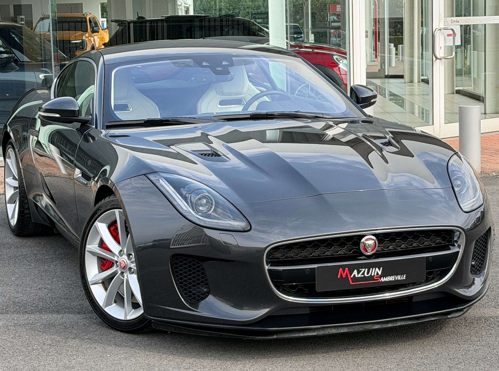 Jaguar F-Type Coupé 3.0 V6 AWD * 380 Cv * Sièges Performan, Autos, Cuir, Achat, F-type, Entreprise