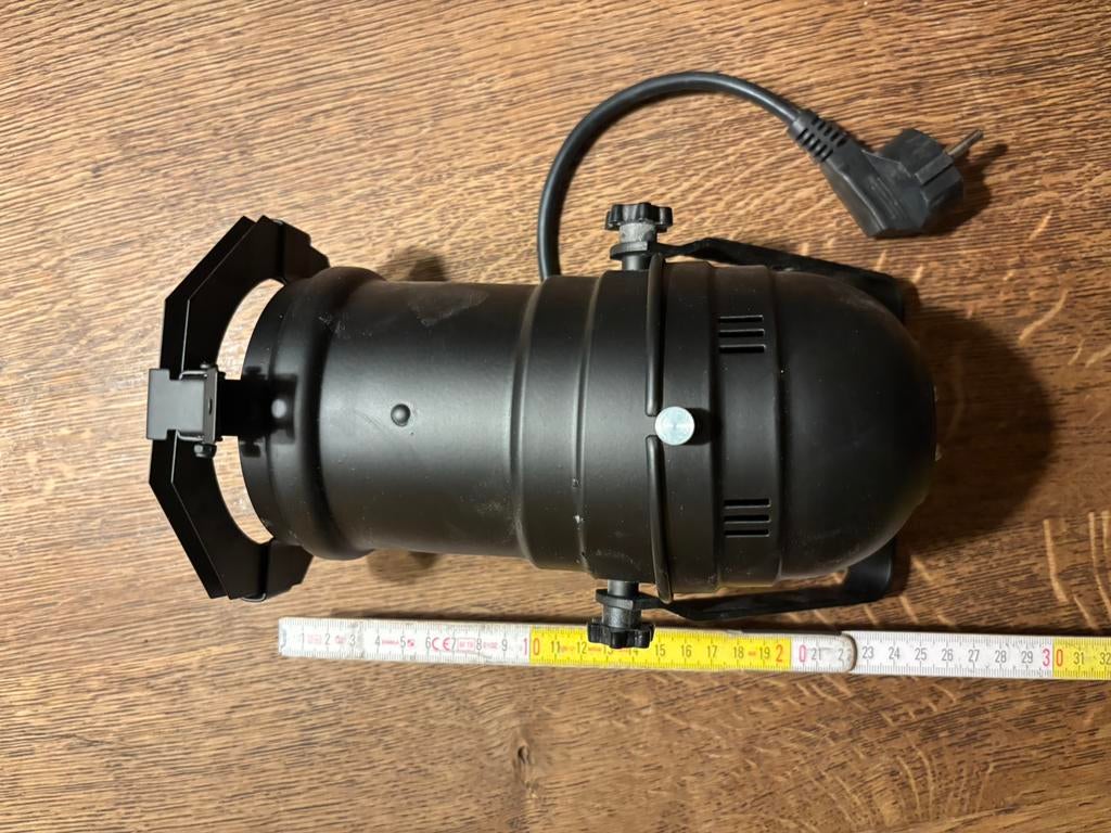 Kleine theaterlamp met led-lampen, Ophalen, Zo goed als nieuw