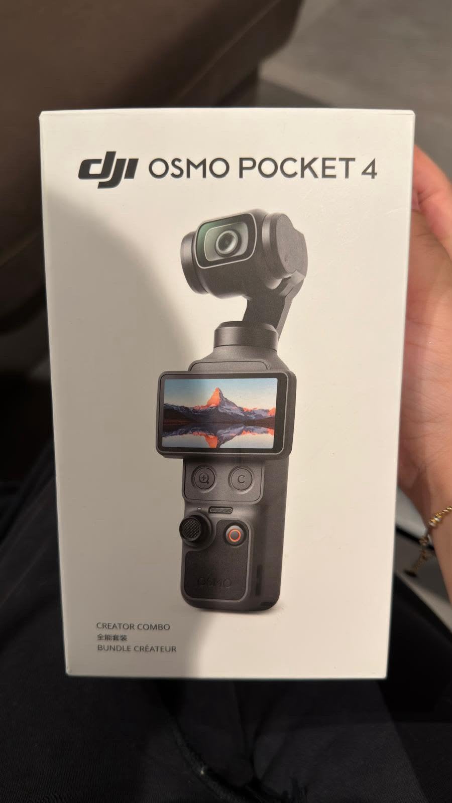DJI OSMO POCKET 4  + SD SANDISK 256 GB, Audio, Tv en Foto, Ophalen of Verzenden, Zo goed als nieuw