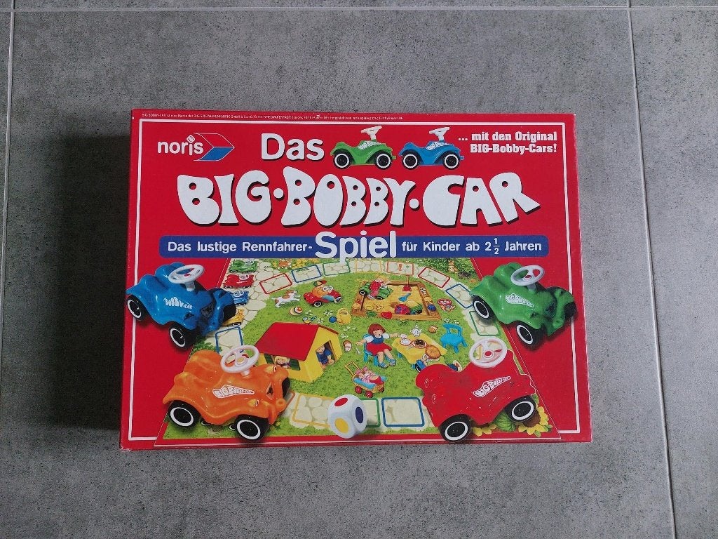 Gezelschapsspel 'Big Bobby Car', Enlèvement, Comme neuf