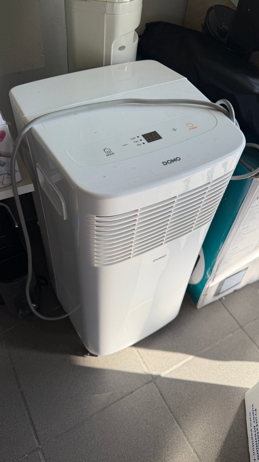 Mobiele airco, Elektronische apparatuur, Airco's, Ophalen, Gebruikt, Minder dan 60 m³, Afstandsbediening
