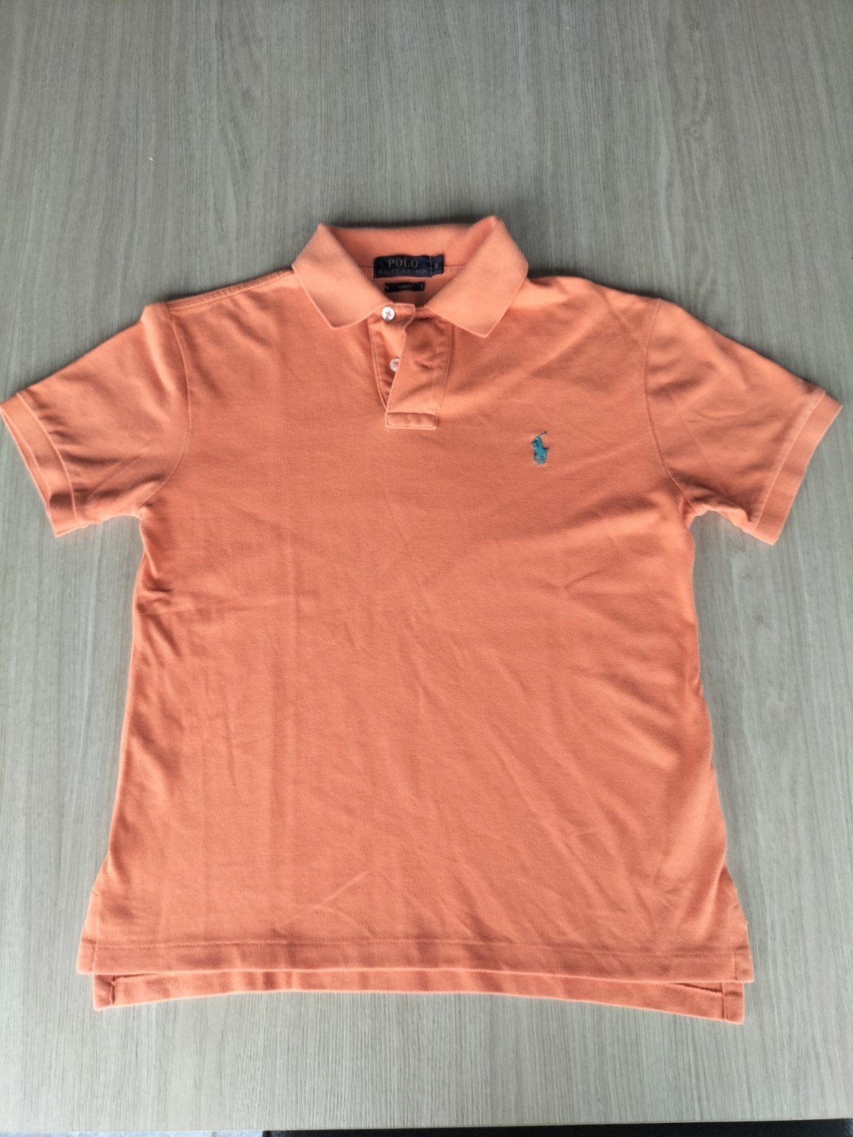 Polo maat S, Kleding | Heren, Polo's, Oranje, Ophalen of Verzenden, Polo Ralph Lauren, Gedragen